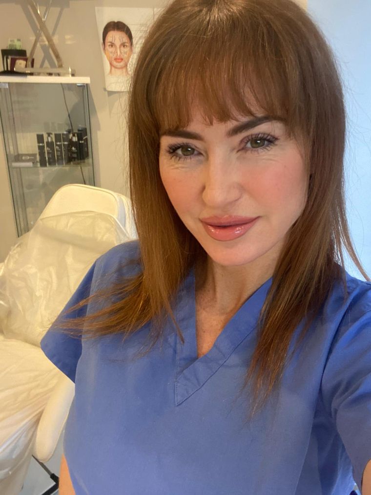 Verena Twigg, paramedical and medical tattoo specialist and founder of Scargo Clinic, in her treatment room